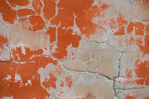 Aged plastered wall. Stock Photos