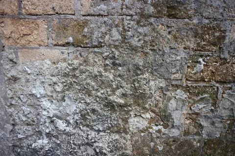 Aged Stone Wall Texture Stock Photos