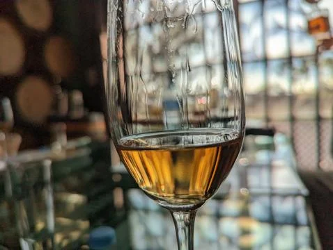 Aged Tequila Tasing with Tears Stock Photos