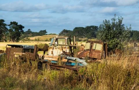 Aged trucks Stock Photos