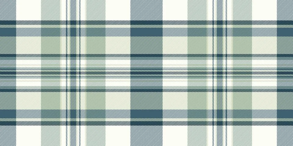 Aged vector seamless texture, industry check background textile. Uk tartan .. Stock Illustration