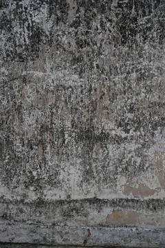 Aged Weathered Plaster Wall Texture with Distressed Grunge Surface Background Stock Photos