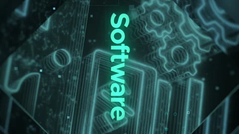 Agency Services. Software. No Slogans or Messages. Vertical. Stock Footage 247777784