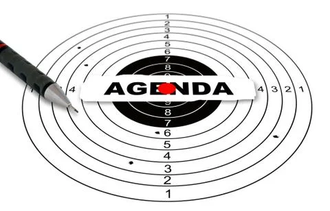 Agenda Stock Illustration