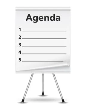 Agenda Stock Illustration