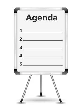 Agenda Stock Illustration
