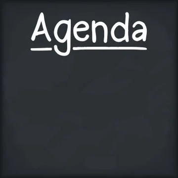 Agenda Stock Illustration