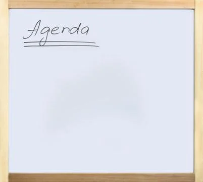 Agenda Stock Photos