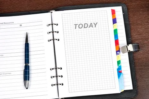 Agenda Stock Photos