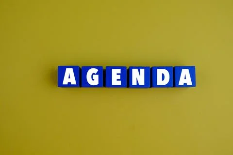 Agenda Stock Photos