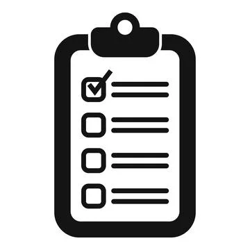 Agenda task schedule icon simple vector. Event time Stock Illustration