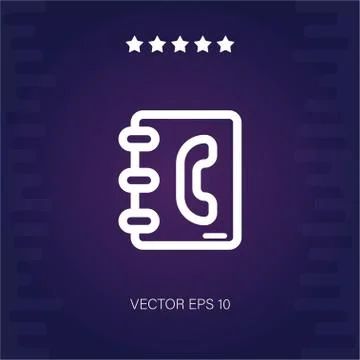 Agenda vector icon Stock Illustration