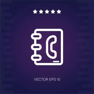 Agenda vector icon Stock Illustration