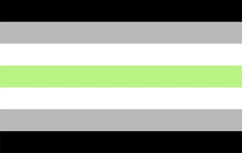 Agender flag pride vector illustration. 스톡 일러스트