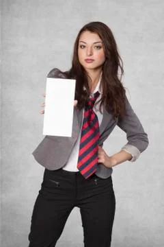 Agent with a bribe in hand Stock-Fotos