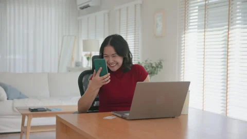 Agentic AI future of payment fintech concept easy smart life for Gen z user Vídeo Stock 333026261