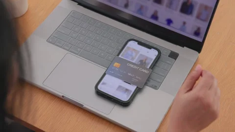 Agentic AI future of payment fintech concept Vídeo Stock 333028517
