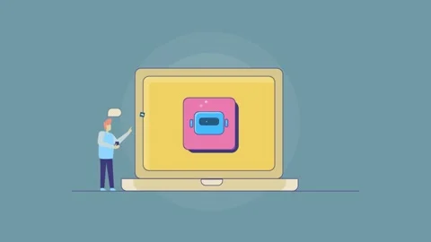 Agentic AI for software development and API integration. Stock Footage 334772831