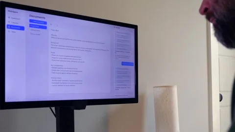 Agentic AI Workflow Helps Optimize Productivity Stock Footage 332683615