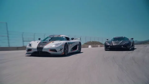 Ageras Driving on the track Stock Footage 237118037