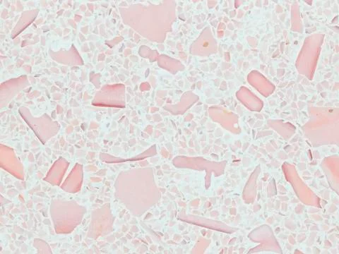Agglomerate stone light pink Stock Photos