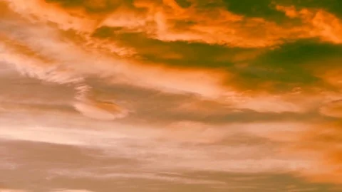 Aggressive Clouds Stock Footage 71406374