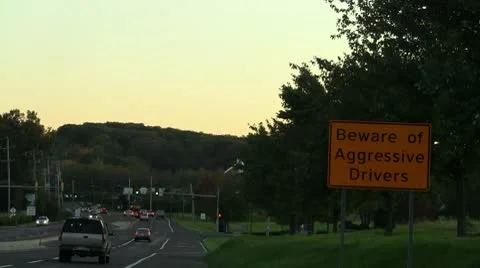 Aggressive drivers Stock Footage 8845672