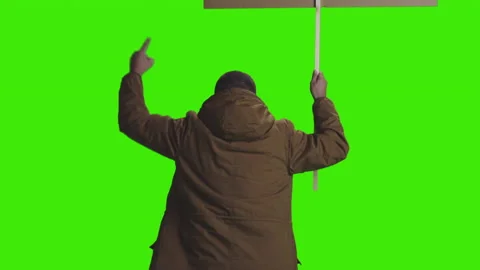 Aggressive man shouting Stock Footage 172959295