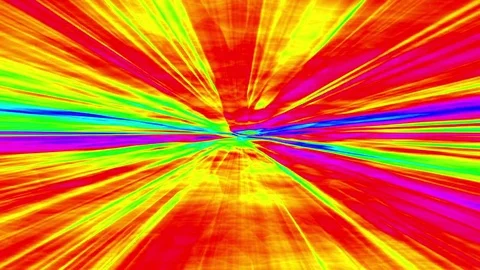 Aggressive Super Colorful Disco Rays VJ Loop Stock Footage 79266897