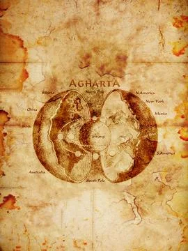 Agharta Stock Illustration