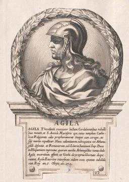 Agila I., King of the Westgoten. Copyright: xpiemagsx ausnl080421-167564 !... Stock Photos