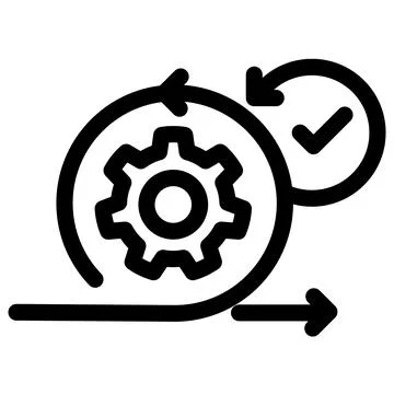 Agile and teamwork symbol - Agile, teamwork and project management icon symbo イラスト素材