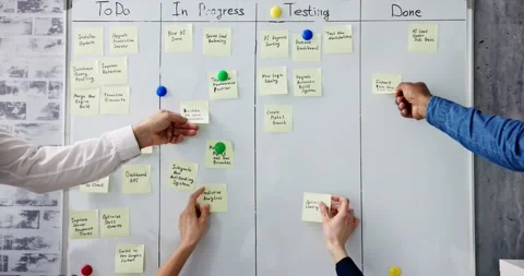 Agile Business Team Video stock 230987224