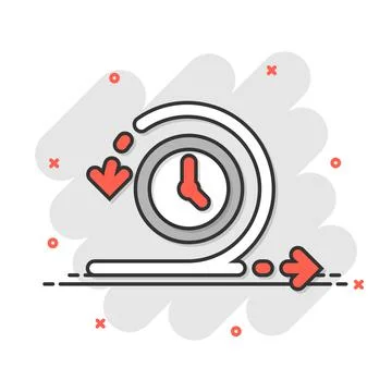 Agile icon in comic style. Flexible cartoon vector illustration on white isol イラスト素材