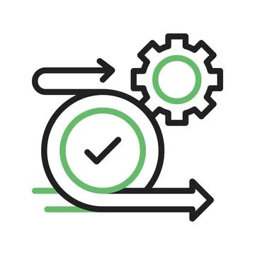 Agile Icon Image. Stock Illustration