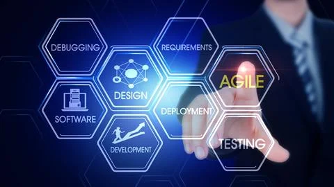 Agile Illustrazione stock