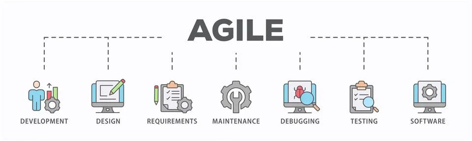 Agile 스톡 일러스트