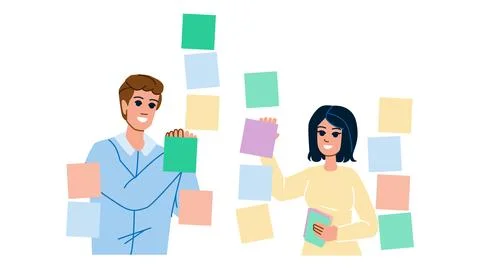 Agile kanban scrum vector Stock Illustration
