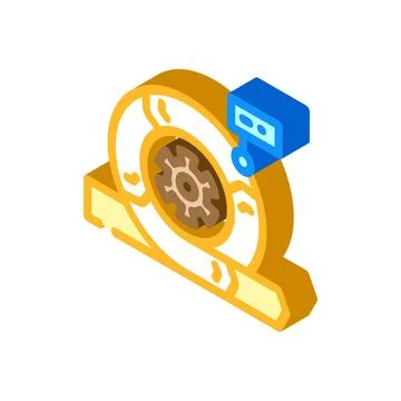 Agile methodology analyst isometric icon vector illustration Stock Illustration