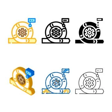 Agile methodology variants analyst color icon vector Stock-Illustration