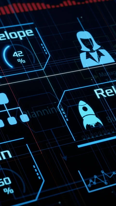 Agile project management Stock Footage 336308261