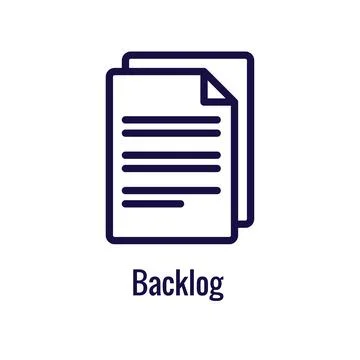 Agile Scrum Process and development icon Stock Illustration