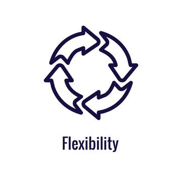 Agile Scrum Process and development icon Stock Illustration