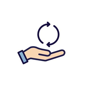 Agile Scrum Process and development icon イラスト素材