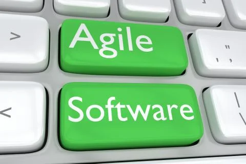 Agile Software concept Stock Illustration