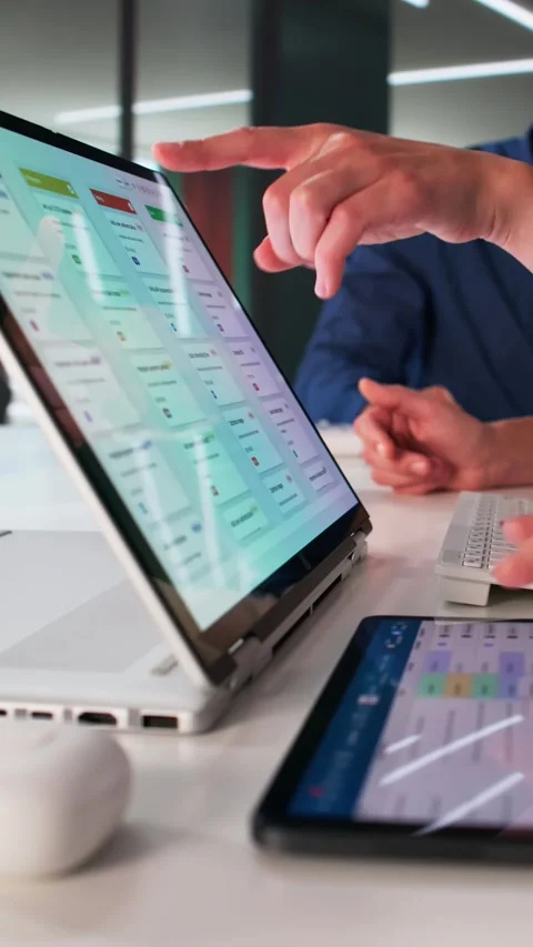 Agile Software For Efficient Task Scheduling Stock Footage 320259980