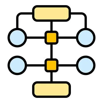 Agile statistics icon vector flat Illustration