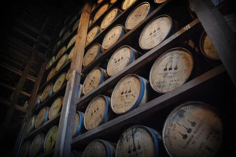 Aging Bourbon Stock Photos