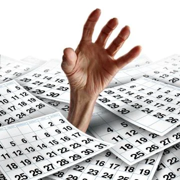 Aging despair 库存插图