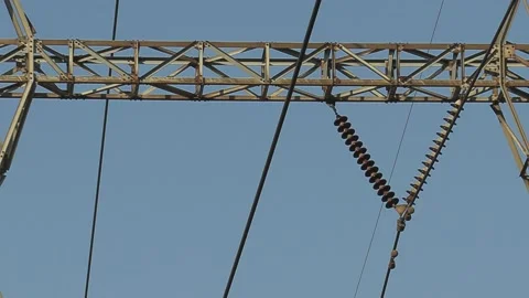Aging electrical power grid transmission grid infrastructure towers and lines Видео 149385212